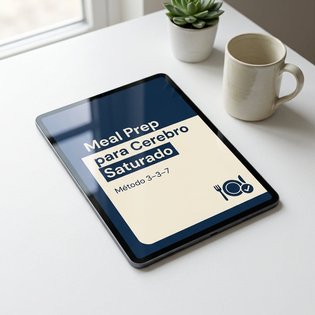 Meal Prep para Cerebro Saturado